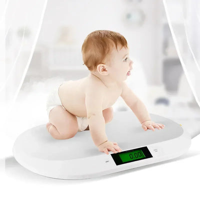 Balance pèse-bébé électronique — Avec mètre ruban