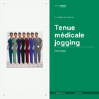 Tenue médicale jogging — 6 coloris, S à XXL